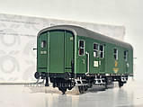 Модель 4х основного поштового вагона, принадлежнicть DB, масштаб 1:87, H0 PIKO 53261, фото 4