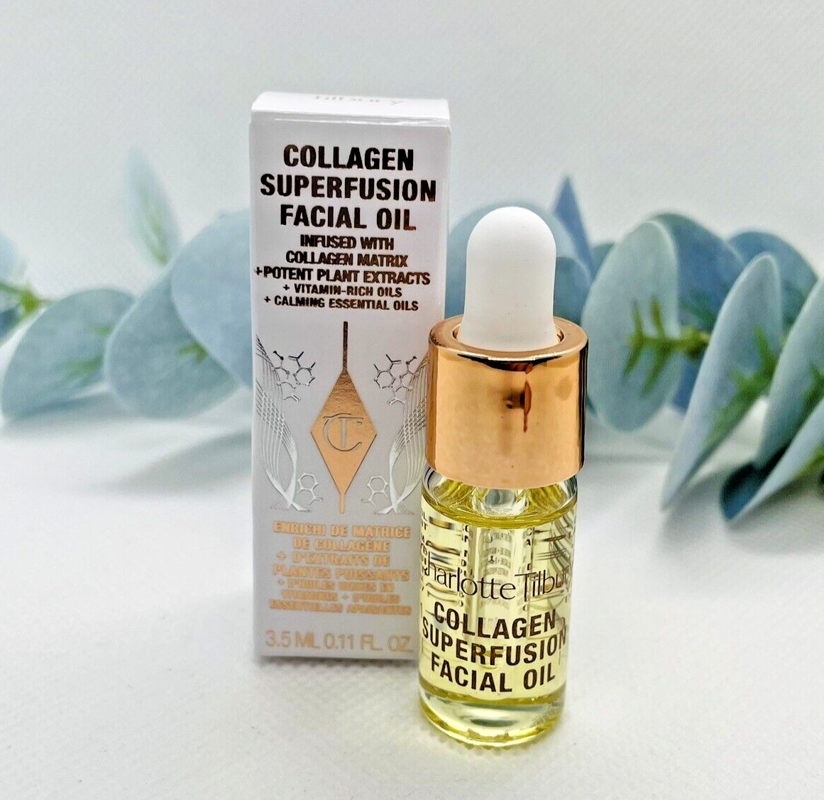 Олія для обличчя з коллагеном Charlotte Tilbury Collagen Superfusion Facial Oil, 3.5 ml