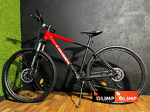 Велосипед найнер Crosser MT-041 29" (рама 19, 3*10) Shimano DEORE SUNTOUR червоний