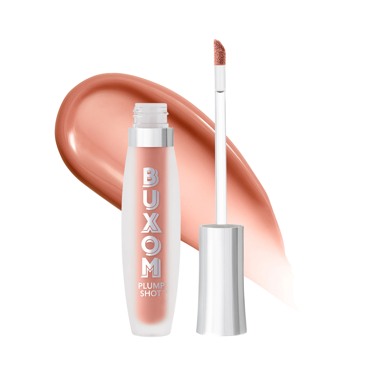 Сироватка-тінт для губ, що збільшує об'єм BUXOM Plump Shot Collagen-Infused Lip Serum відтінок Exposed