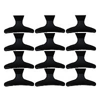 Затискачі-краби пластикові SPL, 12 шт