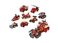 Конструктор KB 099 транспорт, від 58 деталей ,в коробці, в дисплеї, 25,5-8,5-18см, фото 2