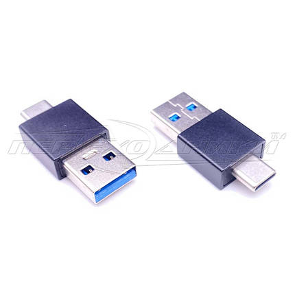 Перехідник USB 3.0 АМ to Type-C male, фото 3