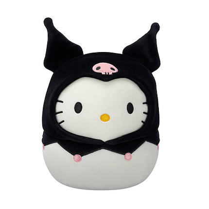 М'яка іграшка SQUISHMALLOWS серії "Хелоу Кітті" - ХЕЛОУ КІТТІ В ОБРАЗІ КУРОМІ (20 cm), фото 1