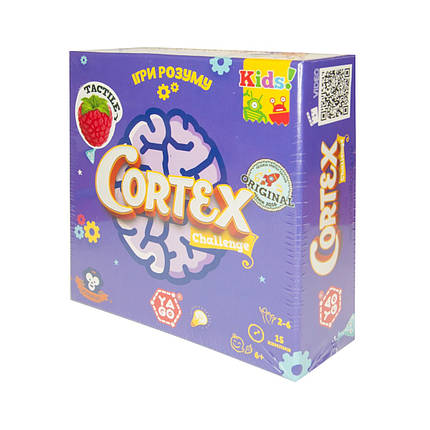 Настільна гра - CORTEX CHALLENGE KIDS (90 карток, 24 фішки), фото 1