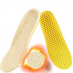 Устілки амортизаційні обрізні стільники з хутром жіночі 36-40 smart