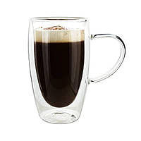 Чашка з подвійними стінками A-PLUS 450 мл (7007)