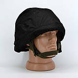 Кавер чохол на шолом чорний, фото 3