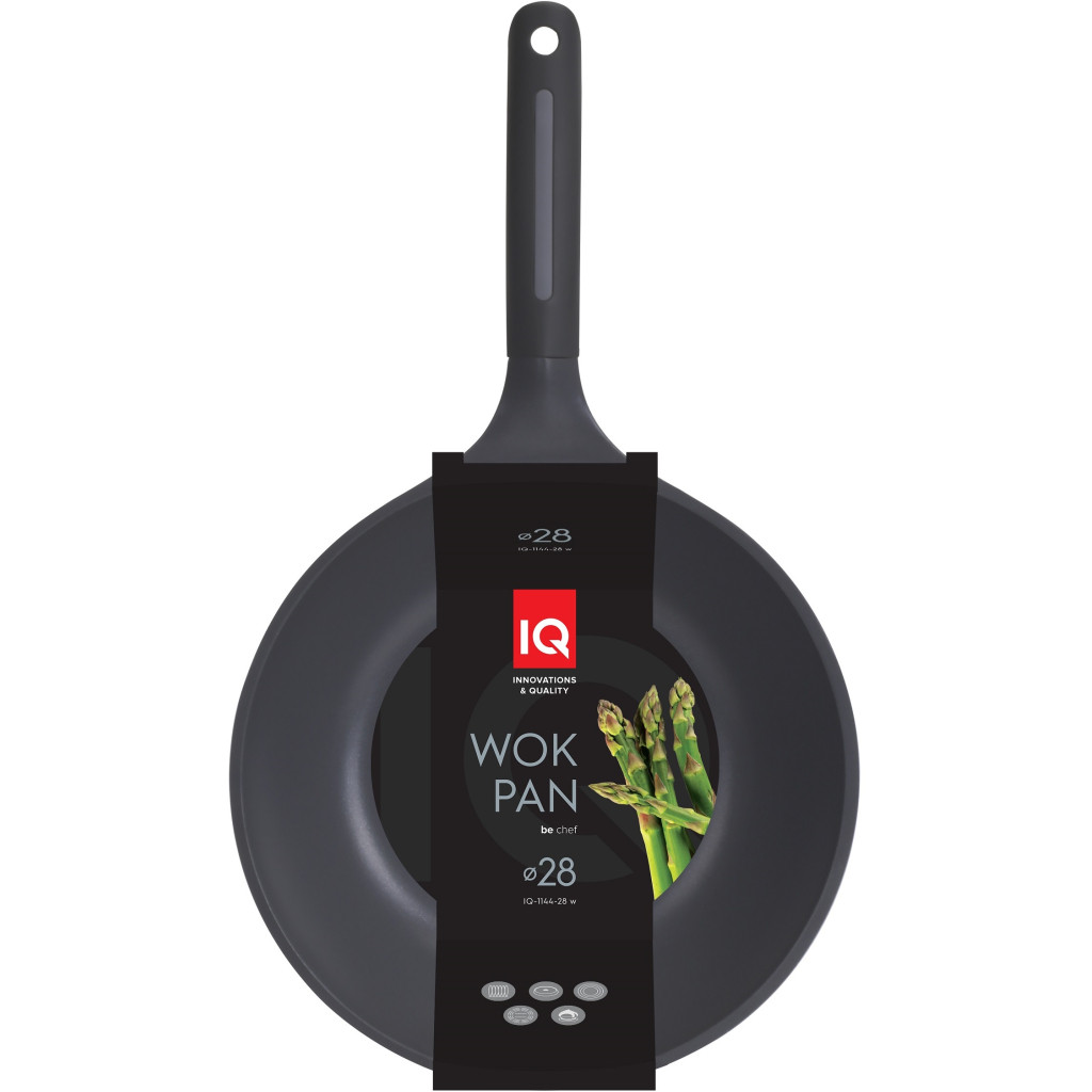 Сковорода IQ Be Chef ВОК 28 см (IQ-1144-28 w), фото 1