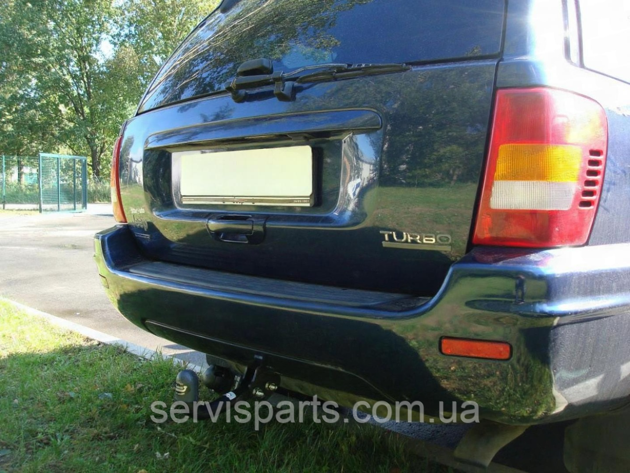 Фаркоп Jeep Grand Cherokee 1999-2005 (Джип Гранд Черокі) без зняття бампера