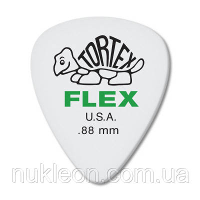 Популярний! Медіатор Jim Dunlop Tortex Flex Standard Pick.88mm 12 шт. (428P.88) — Найкраща якість тільки на