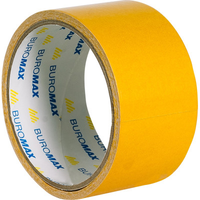 Скотч Buromax двосторонній на тканинній основі 48 мм х 5 м (BM.7556)