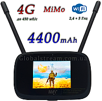 Мобільний роутер Novatel MiFi 7000 до 450 мб/с (4400 mAh) (KS, VD, Life) + 2 антени (Укр. меню) NEW