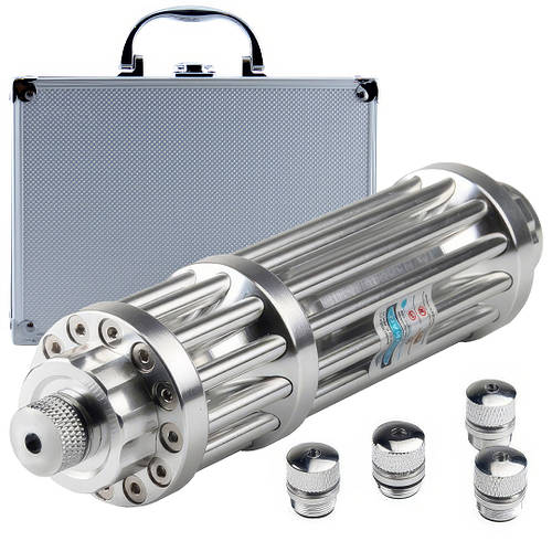 Лазерная указка с разными насадками в пластиковом кейсе LASER B017 ...