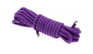 Мотузка для бондажу BONDAGE ROPE 3M, Purple