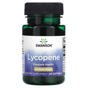 Swanson Lycopene 20 mg 60 капсул