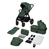 Універсальна коляска 2 в 1 Lionelo LAYLA 2IN1 GREEN FOREST, фото 6