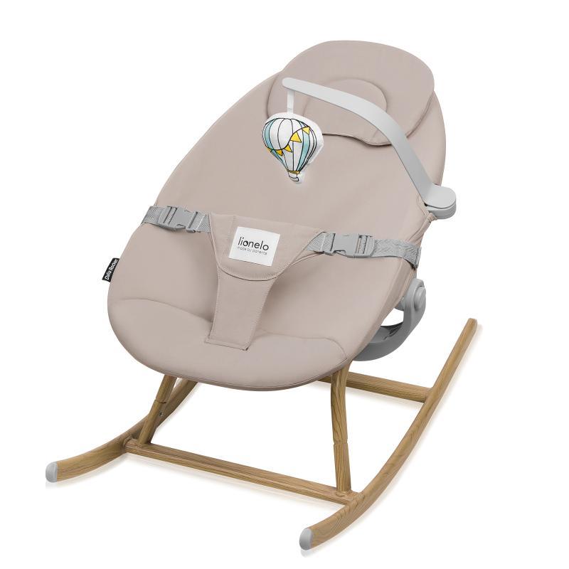 Дитяче крісло-гойдалка Lionelo DALIA ROCKER BEIGE SAND, фото 1