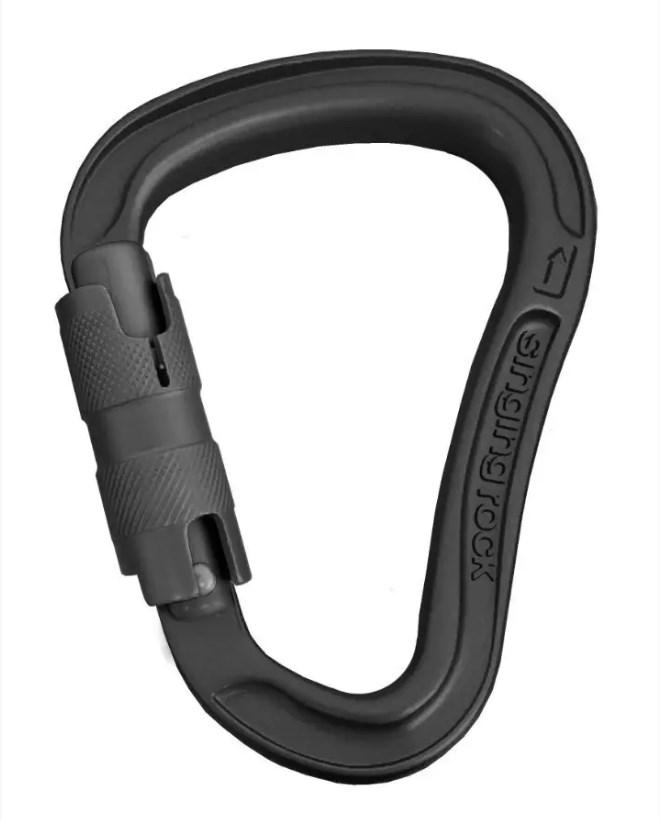 Карабин Singing Rock Bora TWL (HMS), Black SR K0108BB00, фото 1