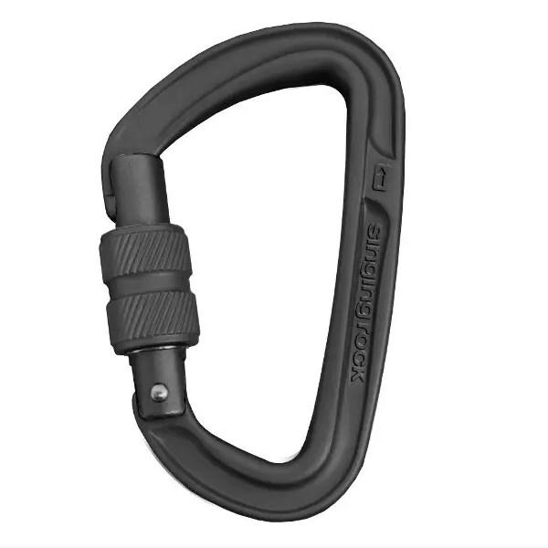 Карабин Singing Rock Colt Screw Black SR K0112BB00, фото 1