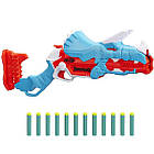 Бластер Nerf DinoSquad Тricera-Blast 12 патронів, фото 3