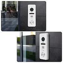 Комплект відеодомофона Light Vision: відеодомофон 7" AMSTERDAM FHD Grey та відеопанель 2Mp White (82-00237-82-00242), фото 9