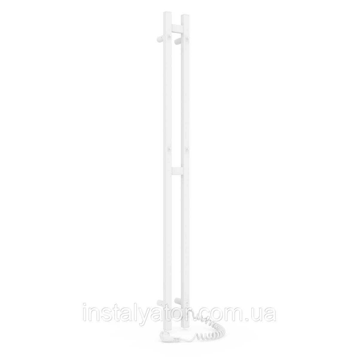 Електрична сушарка для рушників Laris Зебра Дует ЧК3 80 х 1200 Е (підкл. праворуч) R3, фото 1