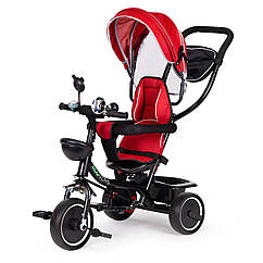 Велосипед з поворотним сидінням Ecotoys Comfort Red