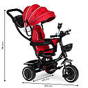Велосипед з поворотним сидінням Ecotoys Comfort Red, фото 6