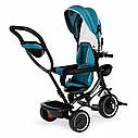 Велосипед з поворотним сидінням Ecotoys Comfort Green Blue, фото 4