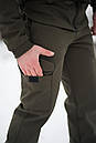 Чоловічі штани Intruder Softshell утеплені. Колір: хакі, фото 5