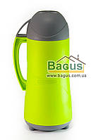 Термос 1,8 л пластиковий зі скляною колбою САЛАТОВИЙ STENSON DB118SX-1