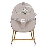 Дитяче крісло-гойдалка Lionelo DALIA ROCKER BEIGE SAND, фото 4