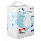 Одноразові гігієнічні пелюшки proMED 60x90cm 20 шт. Akuku A0144, фото 3