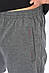 Спортивні штани чоловічі сірого кольору р.L 192237M, фото 4