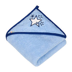 Рушник з капюшоном Зірки, 100x100 см Akuku A0663