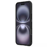 Чохол Nillkin Matte Magnetic Pro для Apple iPhone 16 (6.1") Чорний / Black, фото 9