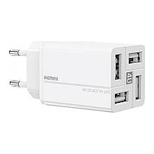 Заряджання Remax RP-U43 18 W 3.4 A на 4 USB-порти (Wanfu Series)