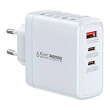 Заряджання Remax RP-U100 GaN 65 W на 3 порти (Dofon Series)