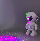 Нічник-проєктор зоряного неба, Bluetooth колонка Астронавт XL-737 9597, з пультом, фото 7