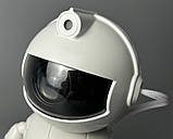 Нічник-проєктор зоряного неба, Bluetooth колонка Астронавт XL-737 9597, з пультом, фото 3