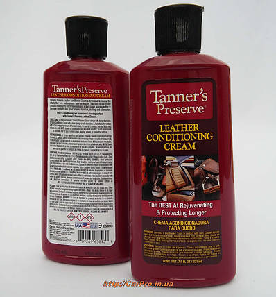 Крем-кондиціонер для шкіряного салону автомобіля Cyclo Tanner's Preserve Leather Conditioner, фото 2