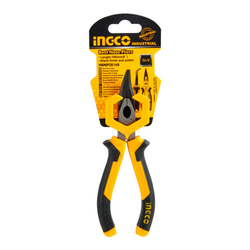 Довгогубці вигнуті Master 160 мм INGCO INDUSTRIAL, фото 1