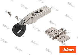 Завіса 20° Blum Clip-Top mini для скла 79A4105