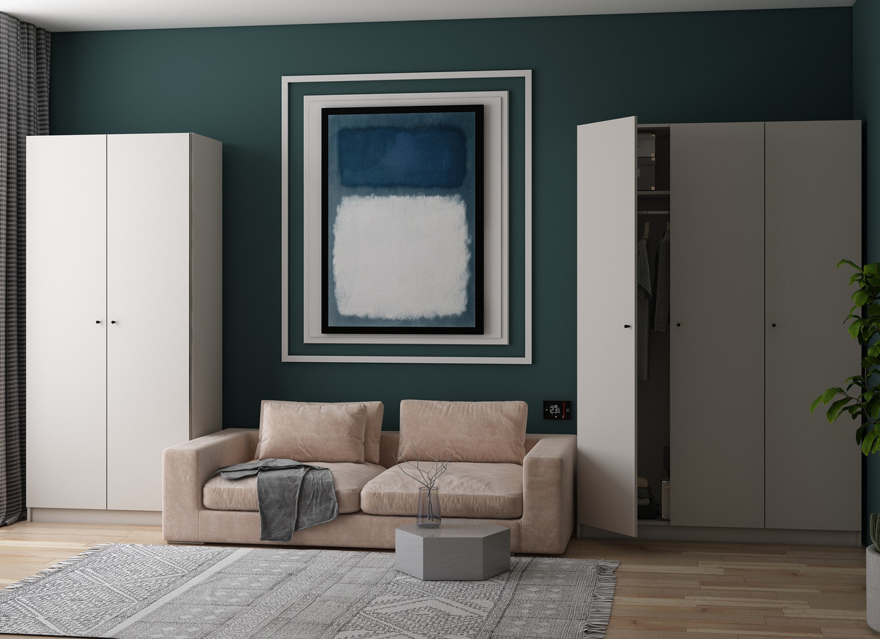 Шафа розпашна для одягу Doros Промо 135х48х204 см Кашемір (DRS-011205), фото 1