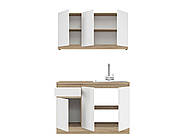 Кухня модульна Еверест Оптіма набір №5 Білий 1,2 м (без стільниці) (DTM-5709), фото 3