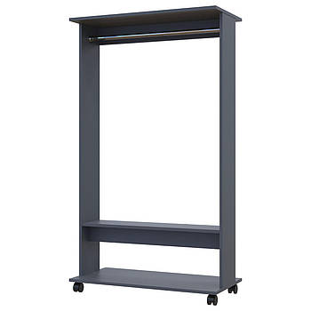 Гардеробна стійка Doros Д2 85х41,6х150 см Графіт (DRS-011423)