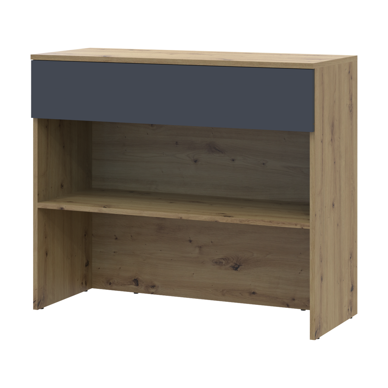 Тумба для взуття Doros Спліт 94х39х80 см Дуб артизан/Графіт (DRS-011461), фото 1