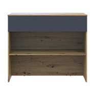 Тумба для взуття Doros Спліт 94х39х80 см Дуб артизан/Графіт (DRS-011461), фото 3