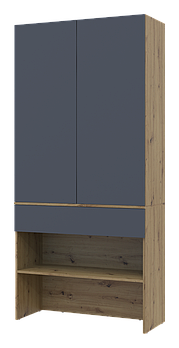 Передпокій Doros Спліт 94х39х200 см Дуб артизан/Графіт (DRS-011469)